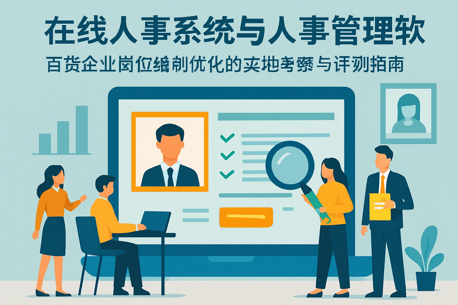 在线人事系统与人事管理软件：百货企业岗位编制优化的实地考察与评测指南