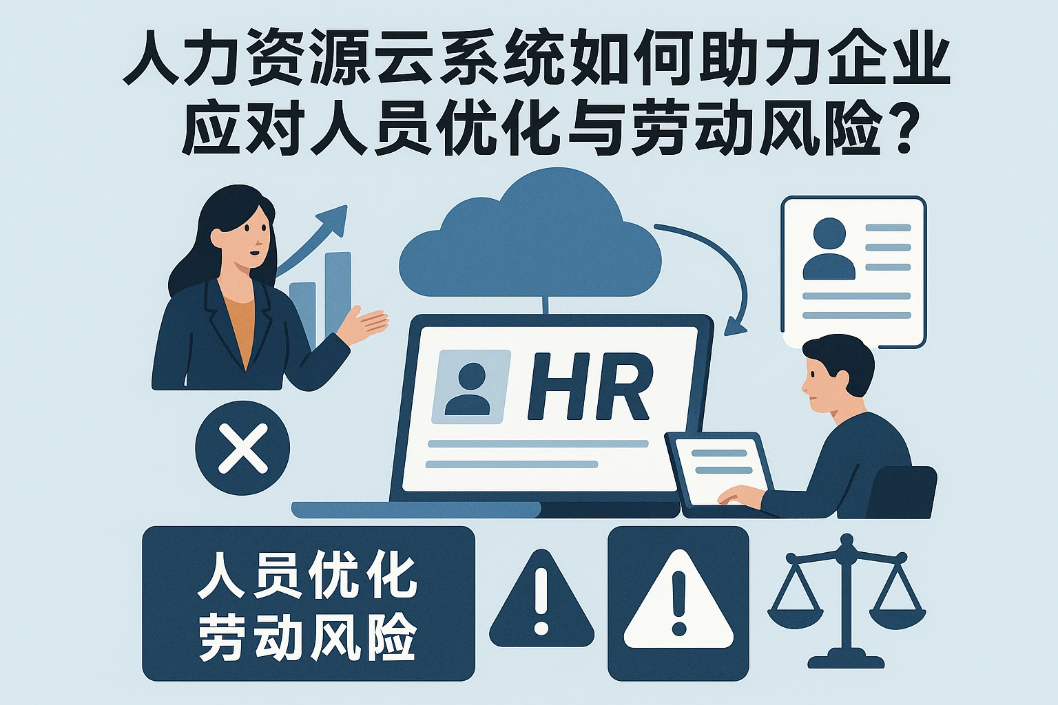 人力资源云系统如何助力企业应对人员优化与劳动风险？