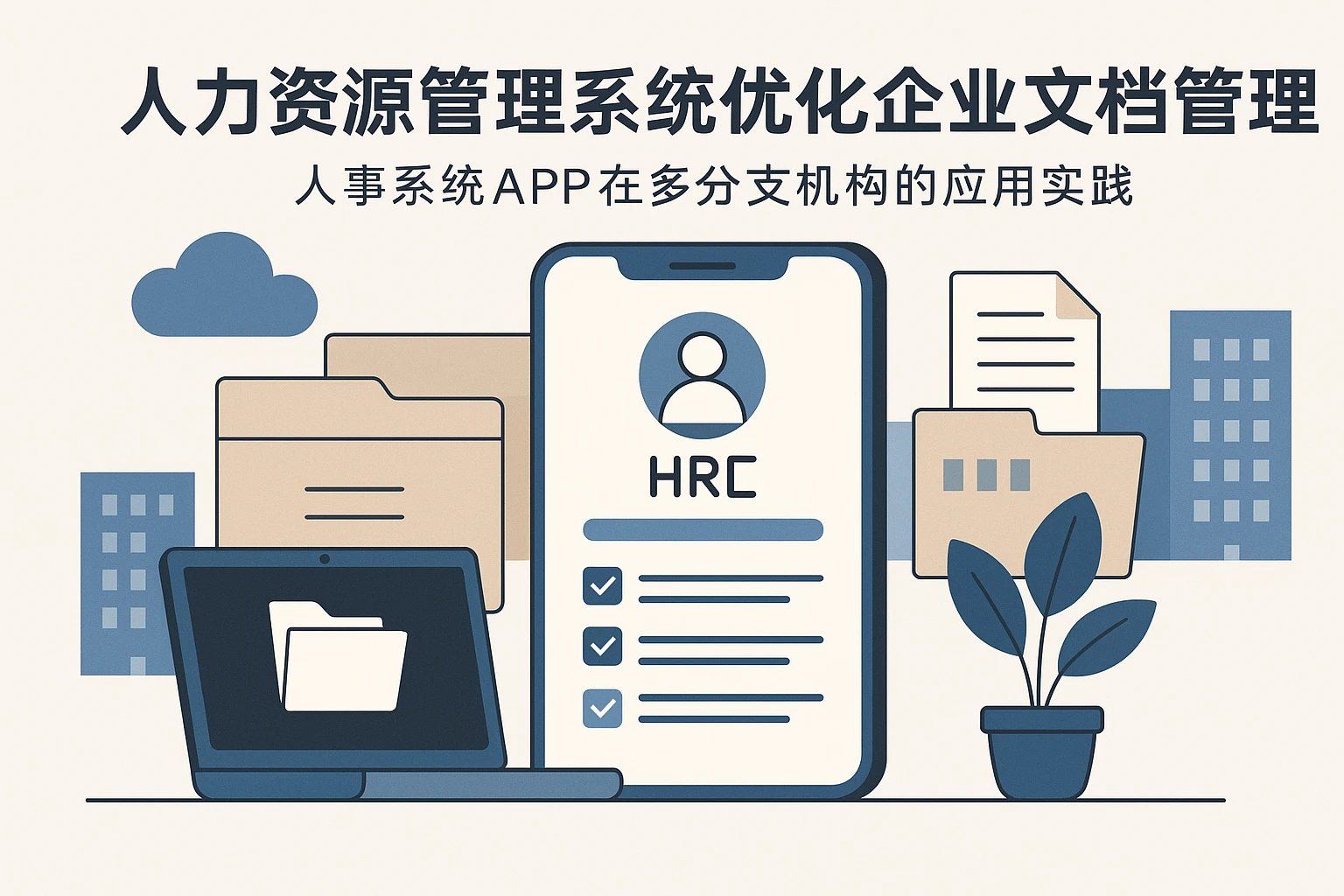人力资源管理系统优化企业文档管理：人事系统APP在多分支机构的应用实践
