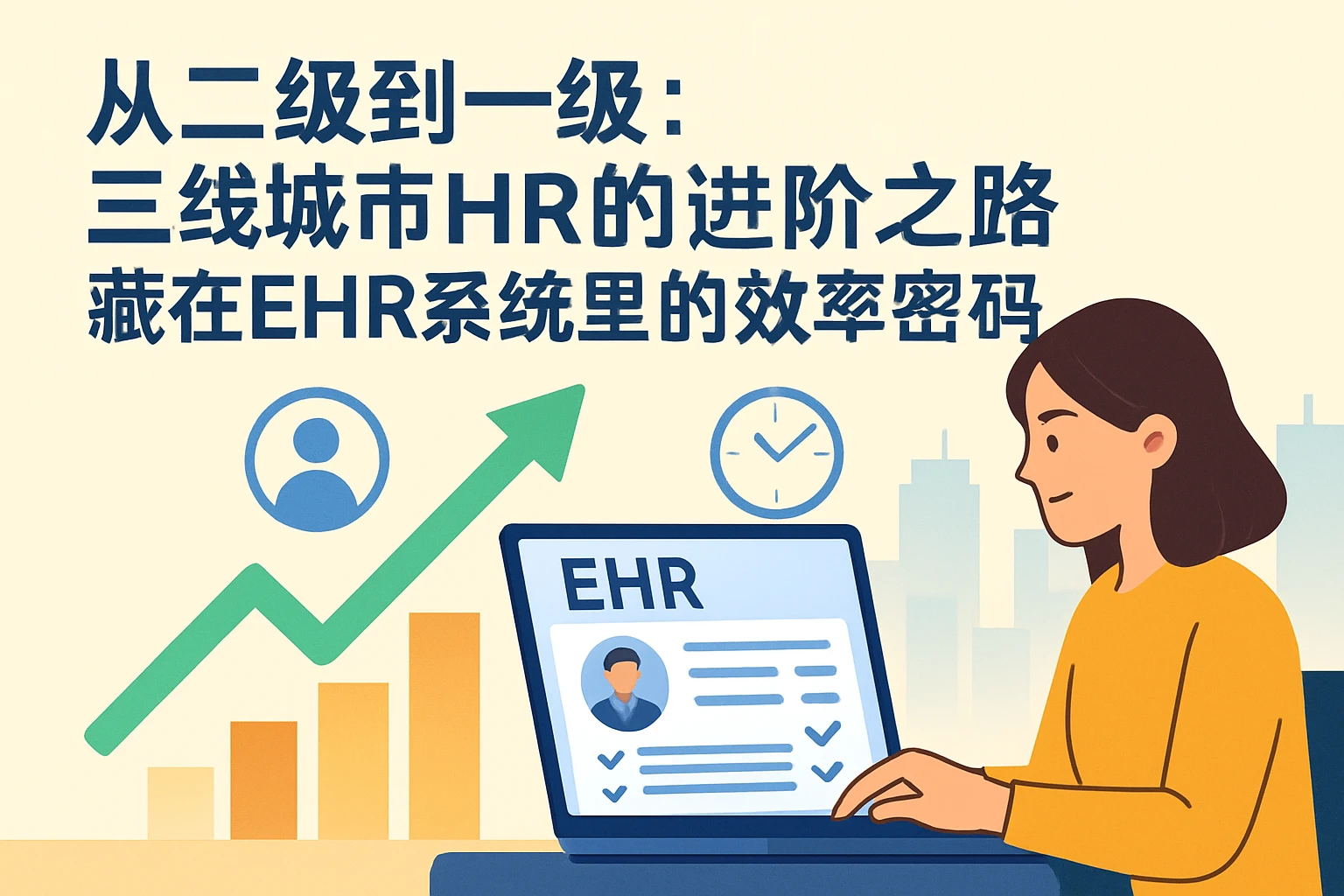 从二级到一级：三线城市HR的进阶之路，藏在EHR系统里的效率密码