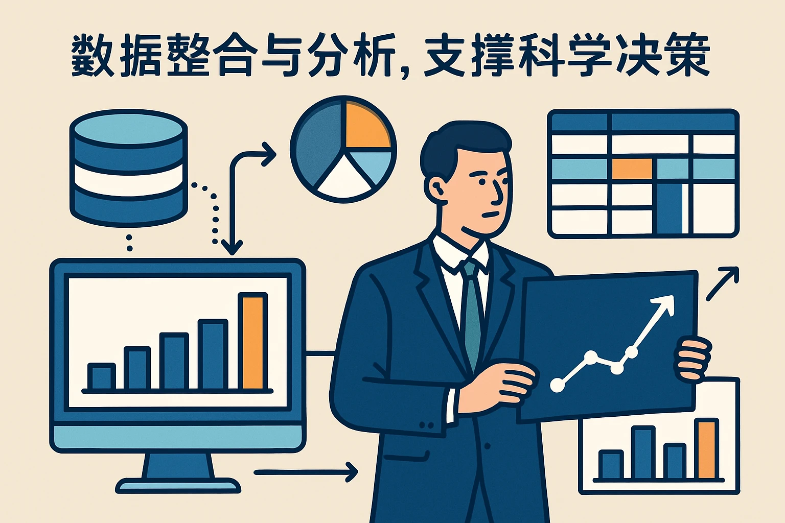 2. 数据整合与分析，支撑科学决策