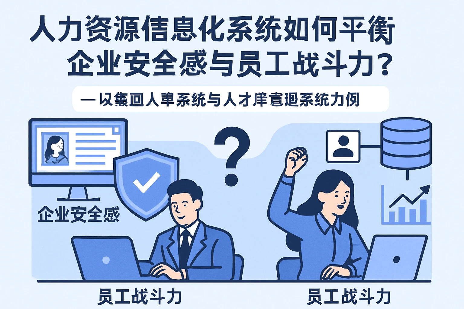 人力资源信息化系统如何平衡企业安全感与员工战斗力？——以集团人事系统与人才库管理系统为例
