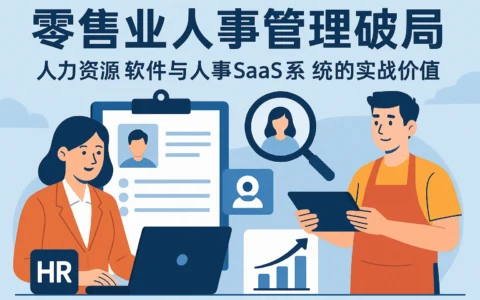零售业人事管理破局：人力资源软件与人事SaaS系统的实战价值