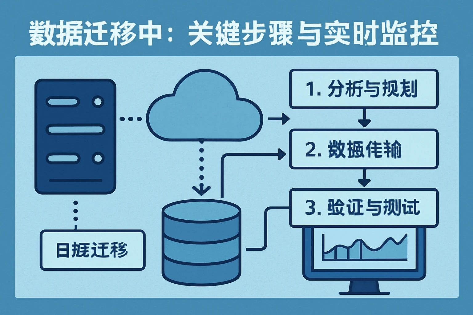 2. 数据迁移中：关键步骤与实时监控