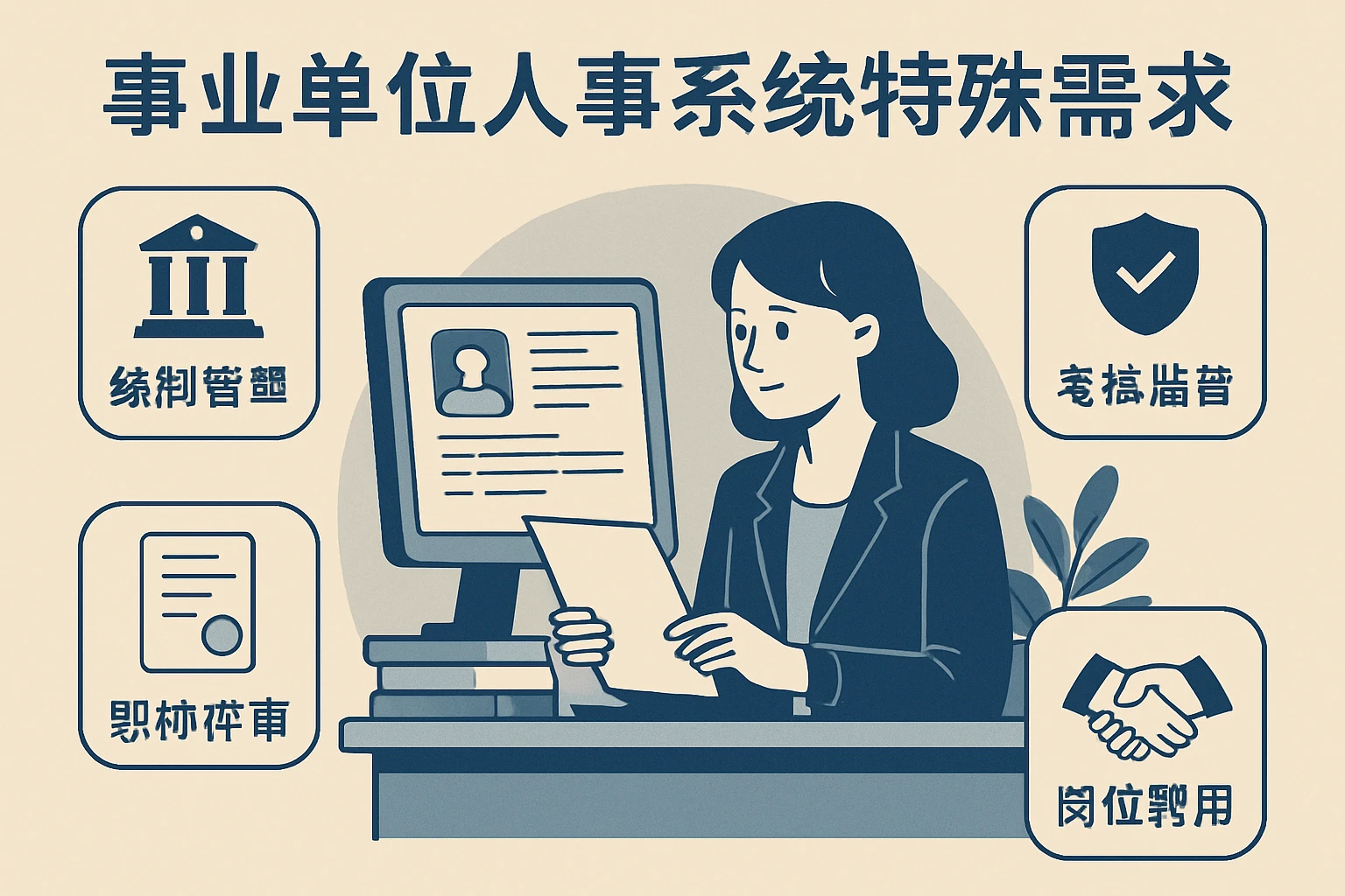 事业单位人事系统的特殊需求