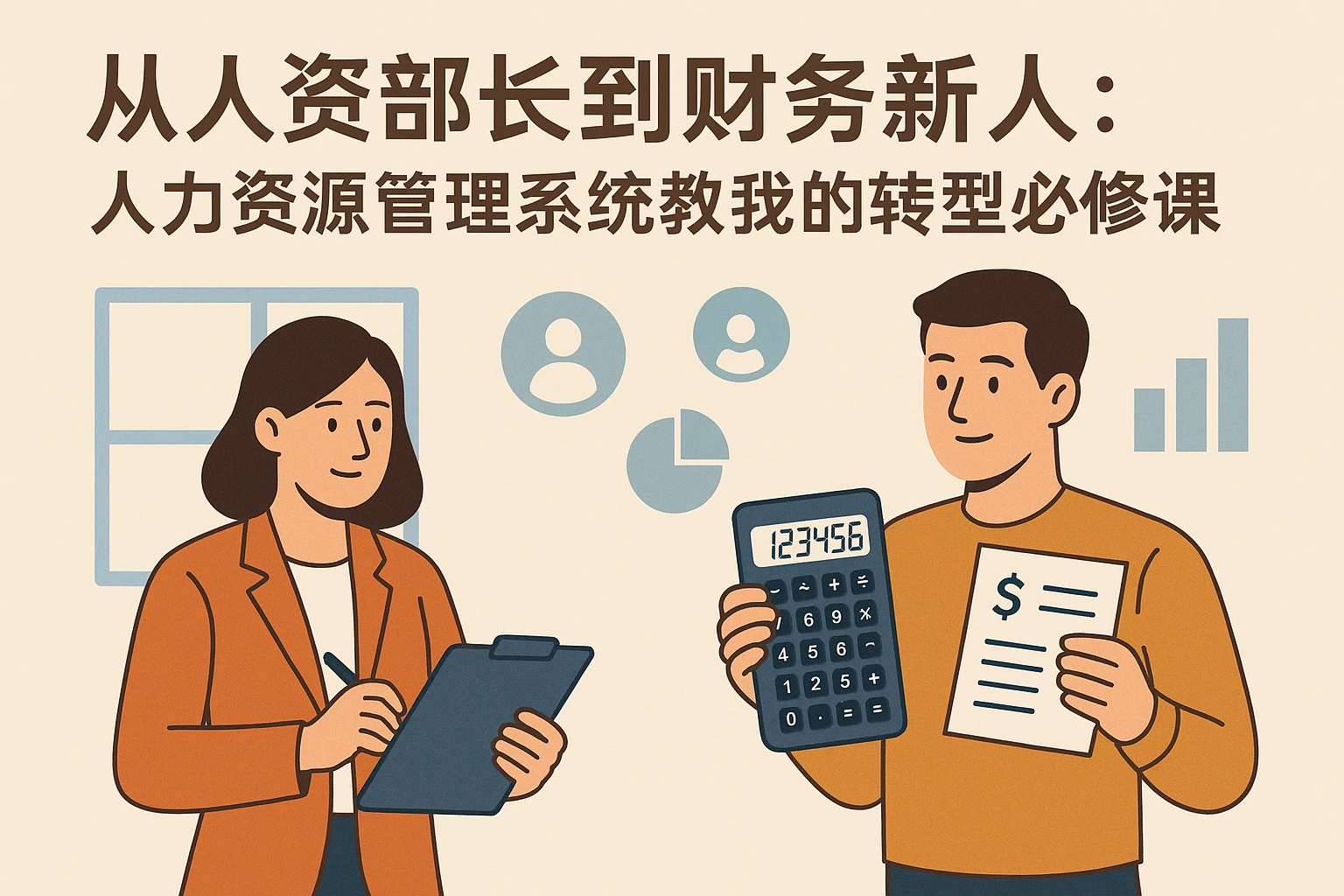 从人资部长到财务新人：人力资源管理系统教我的那些转型必修课