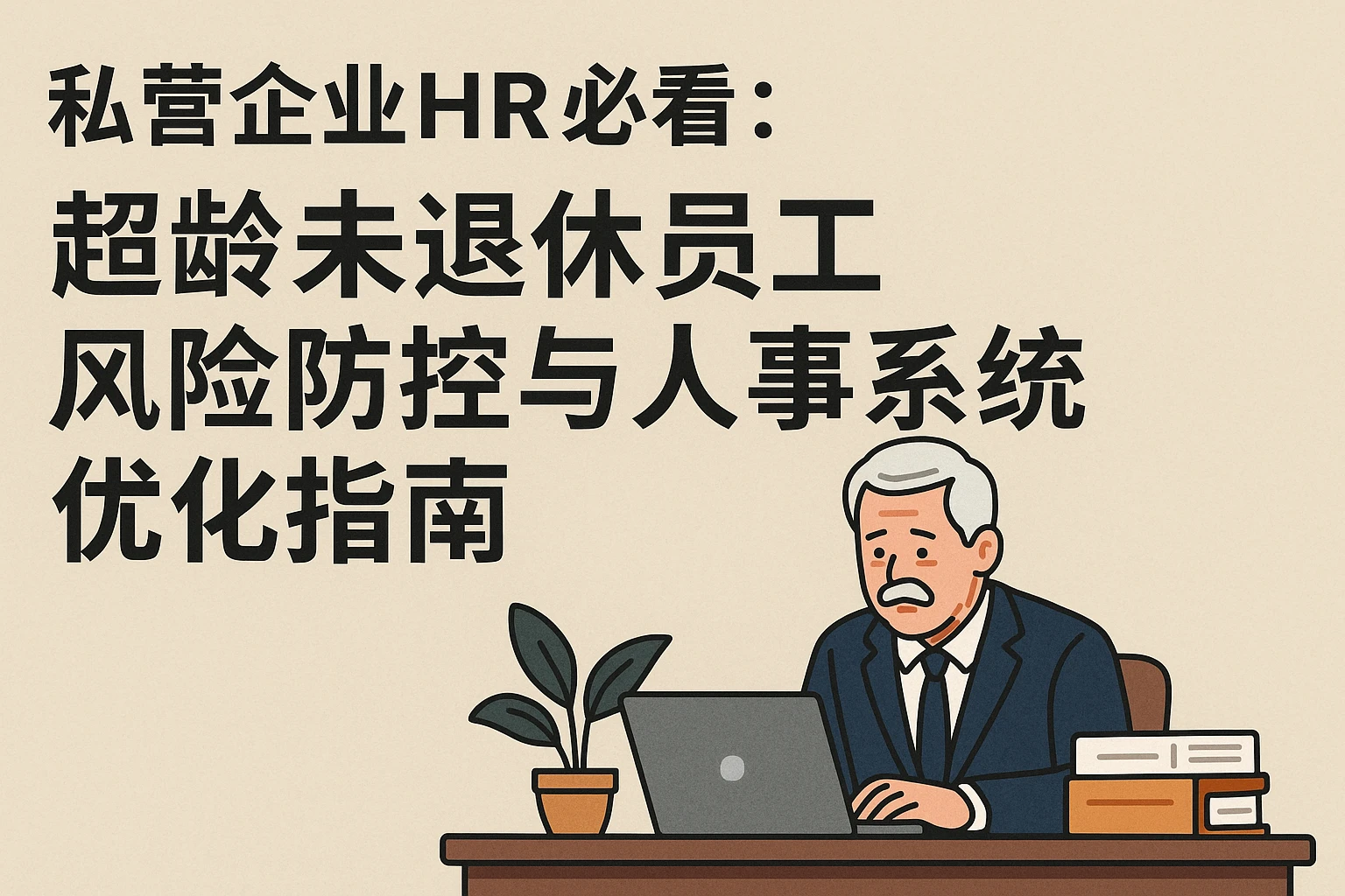 私营企业HR必看：超龄未退休员工风险防控与人事系统优化指南