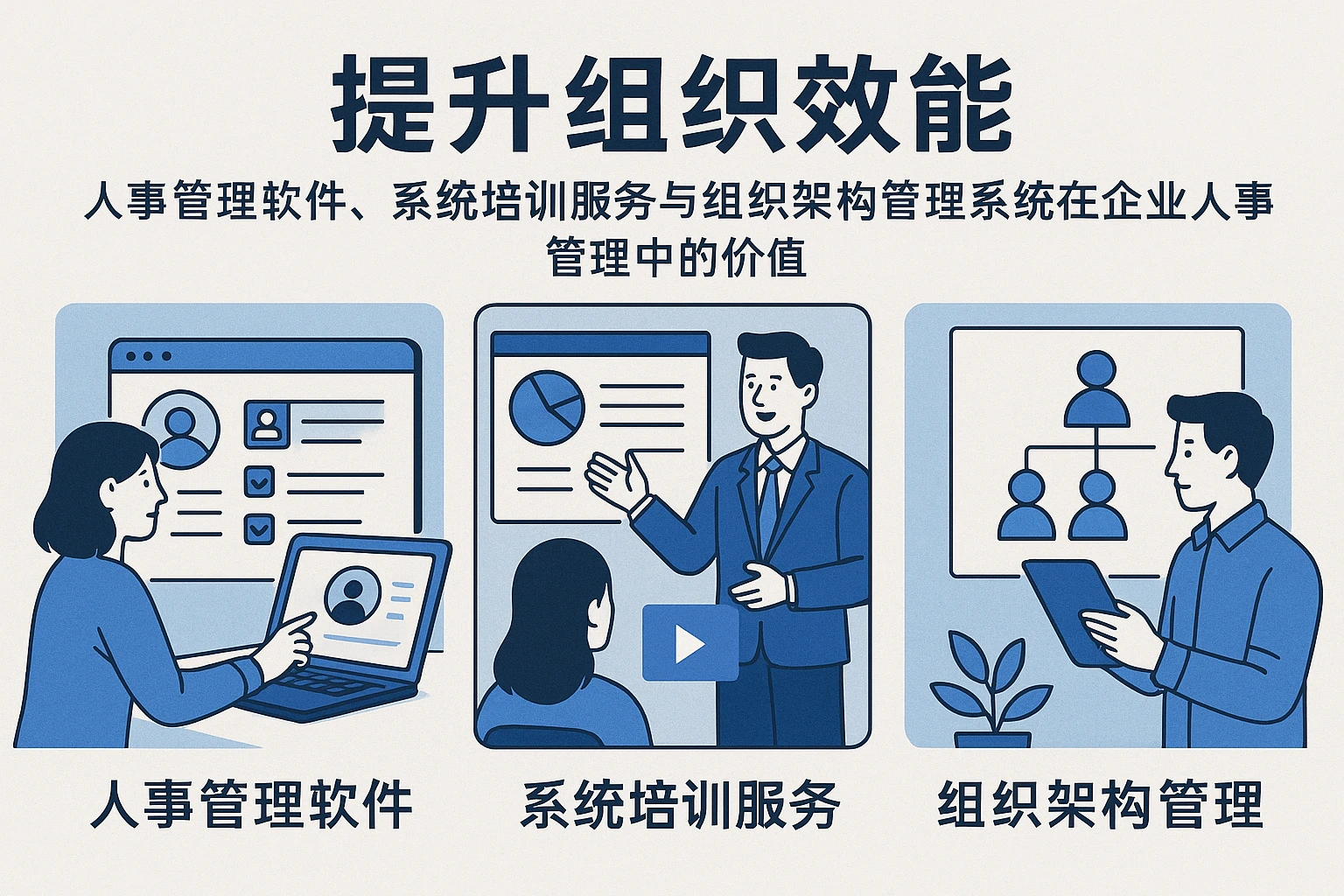 提升组织效能——人事管理软件、系统培训服务与组织架构管理系统在企业人事管理中的价值