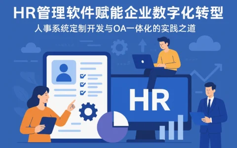 HR管理软件赋能企业数字化转型：人事系统定制开发与OA一体化的实践之道