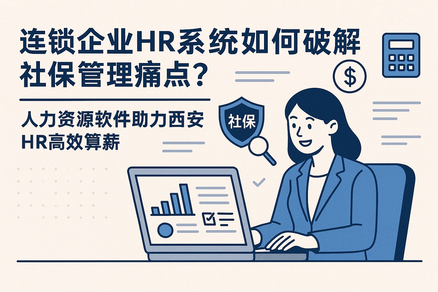 连锁企业HR系统如何破解社保管理痛点？人力资源软件助力西安HR高效算薪