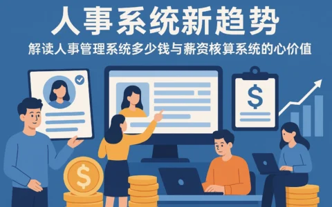 人事系统新趋势：解读人事管理系统多少钱与薪资核算系统的核心价值