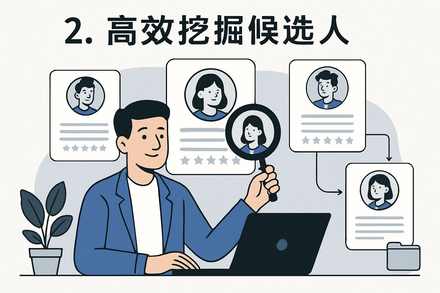 2. 高效挖掘候选人