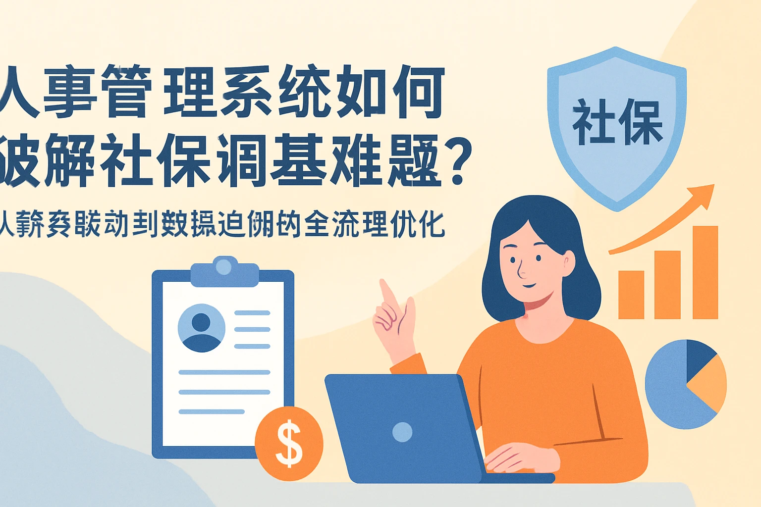 人事管理系统如何破解社保调基难题？从薪资联动到数据追溯的全流程优化