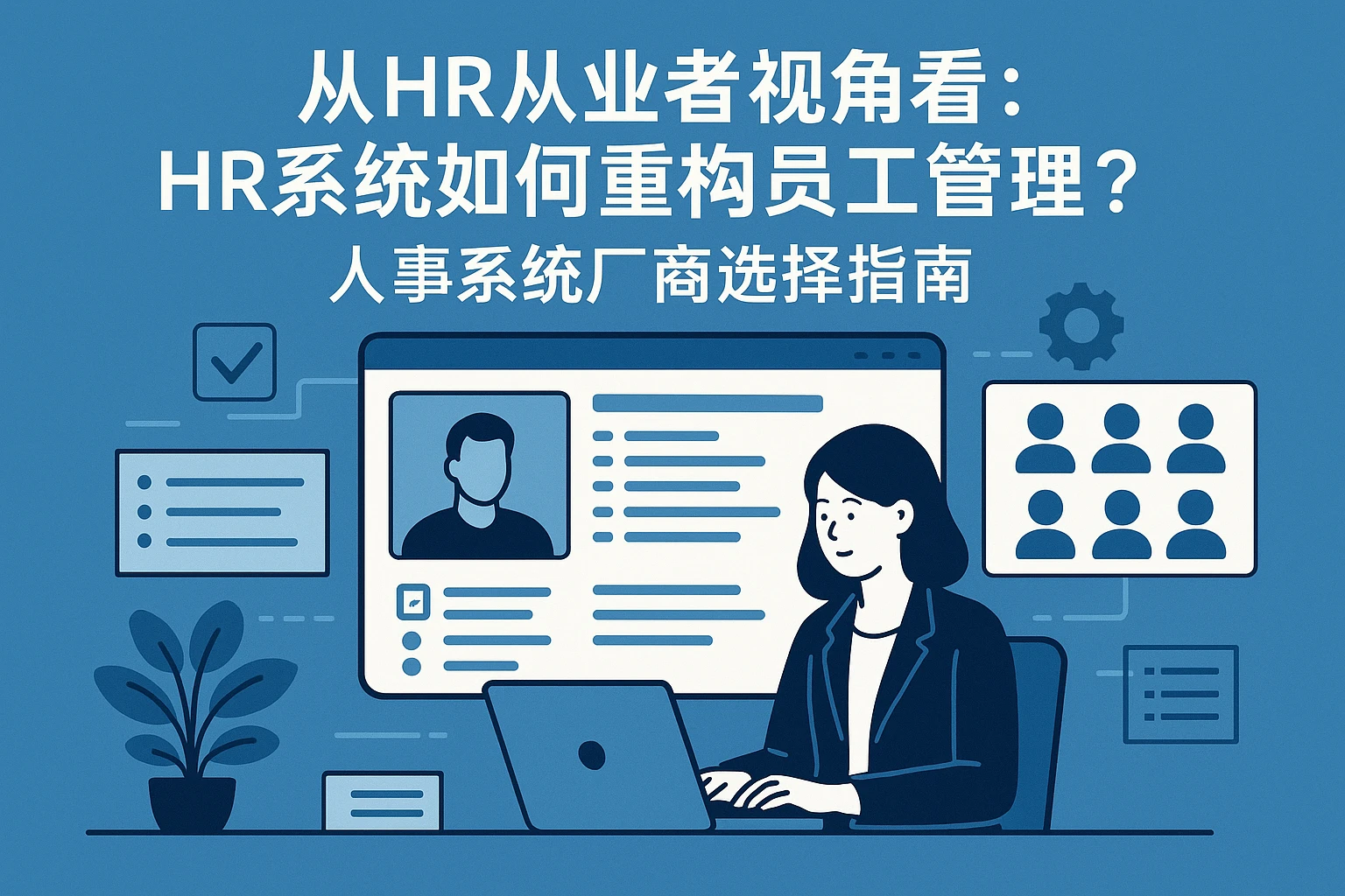 从HR从业者视角看：HR系统如何重构员工管理？人事系统厂商选择指南