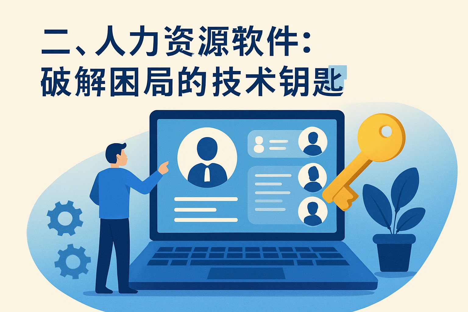 二、人力资源软件：破解困局的技术钥匙