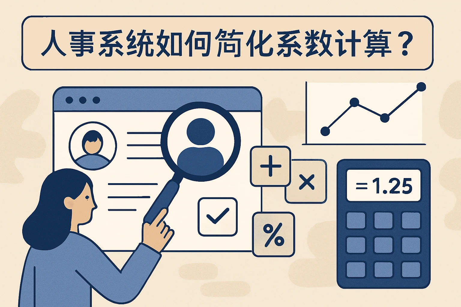 2. 人事系统如何简化系数计算？