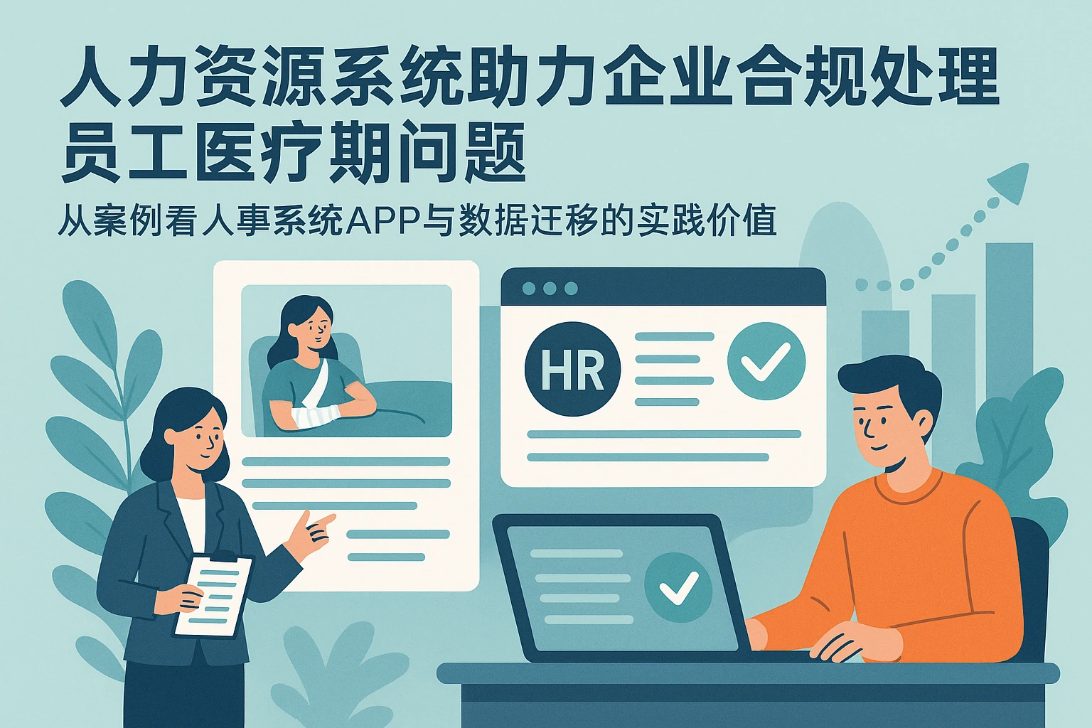 人力资源系统助力企业合规处理员工医疗期问题——从案例看人事系统APP与数据迁移的实践价值