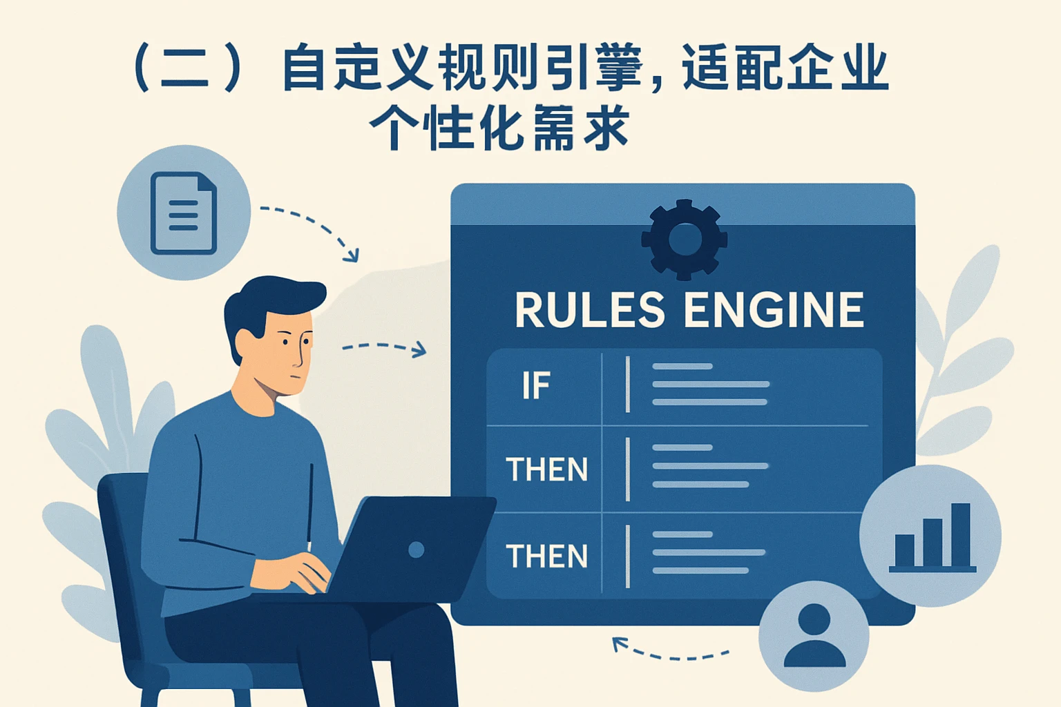 （二）自定义规则引擎，适配企业个性化需求