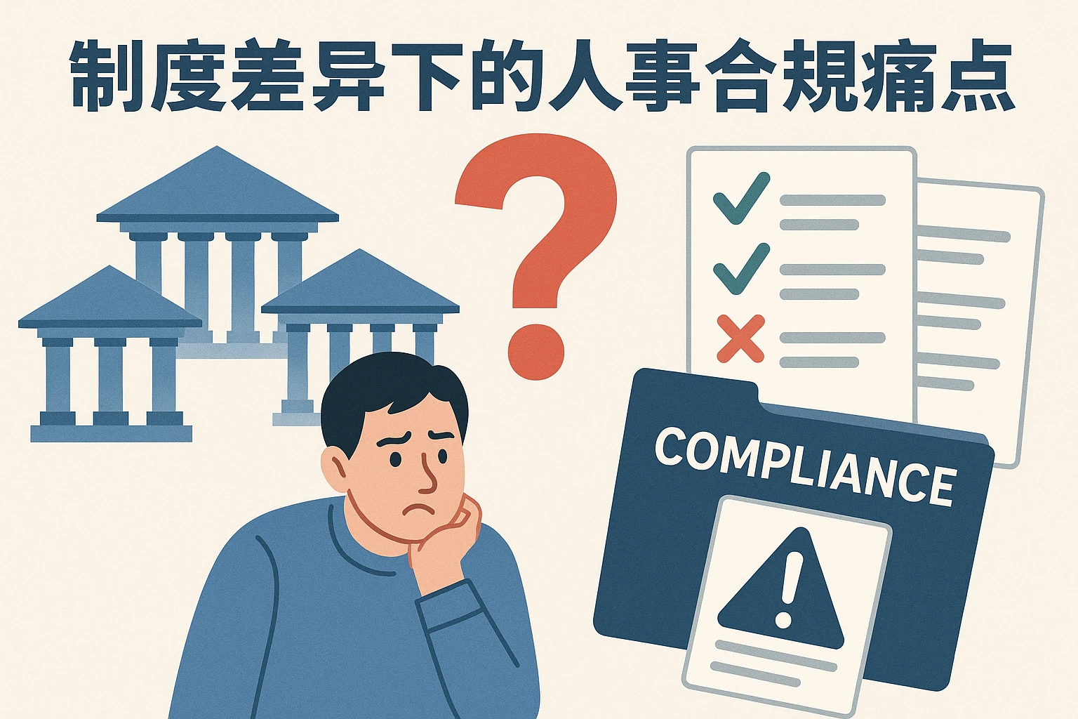 制度差异下的人事合规痛点