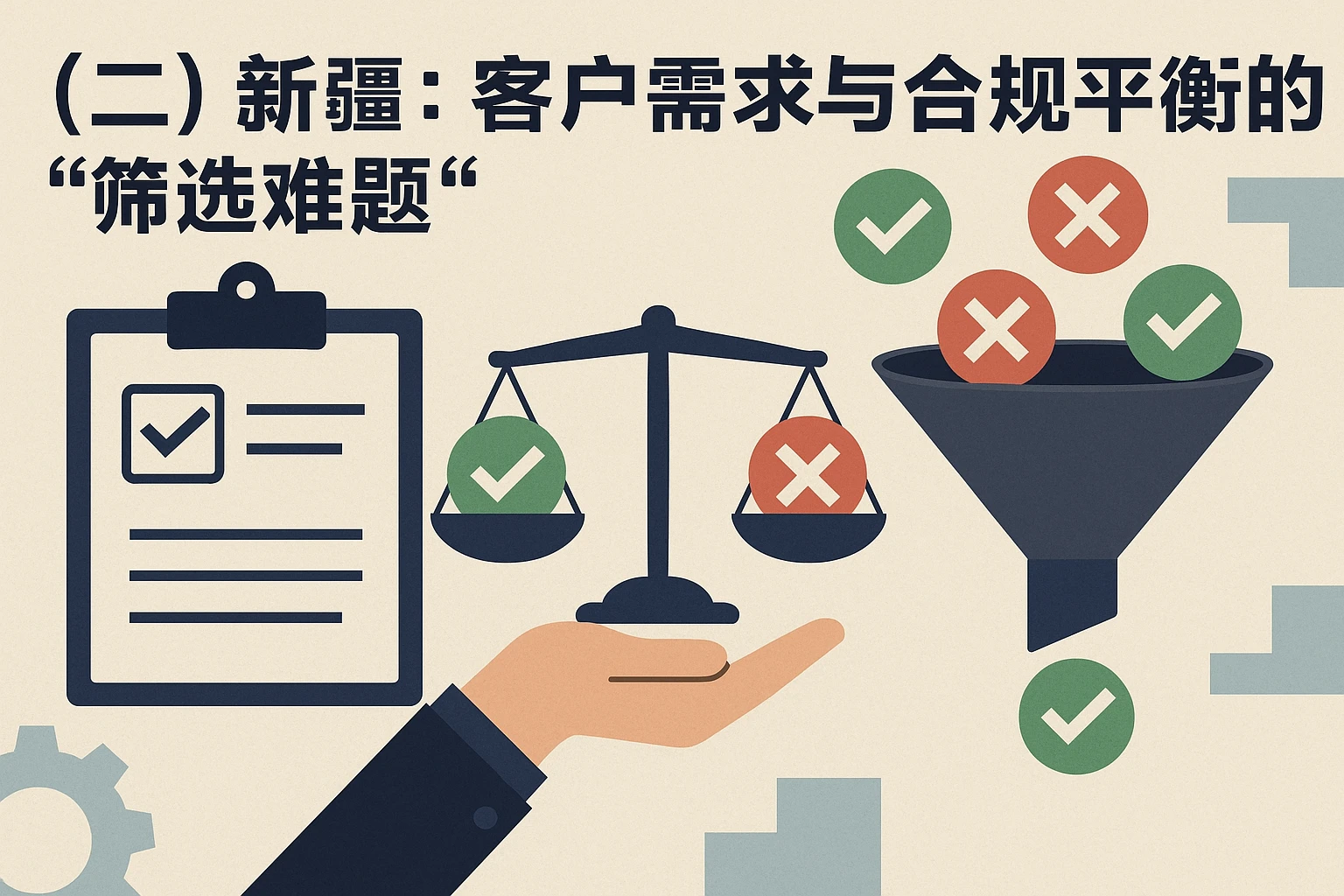 （二）新疆：客户需求与合规平衡的“筛选难题”