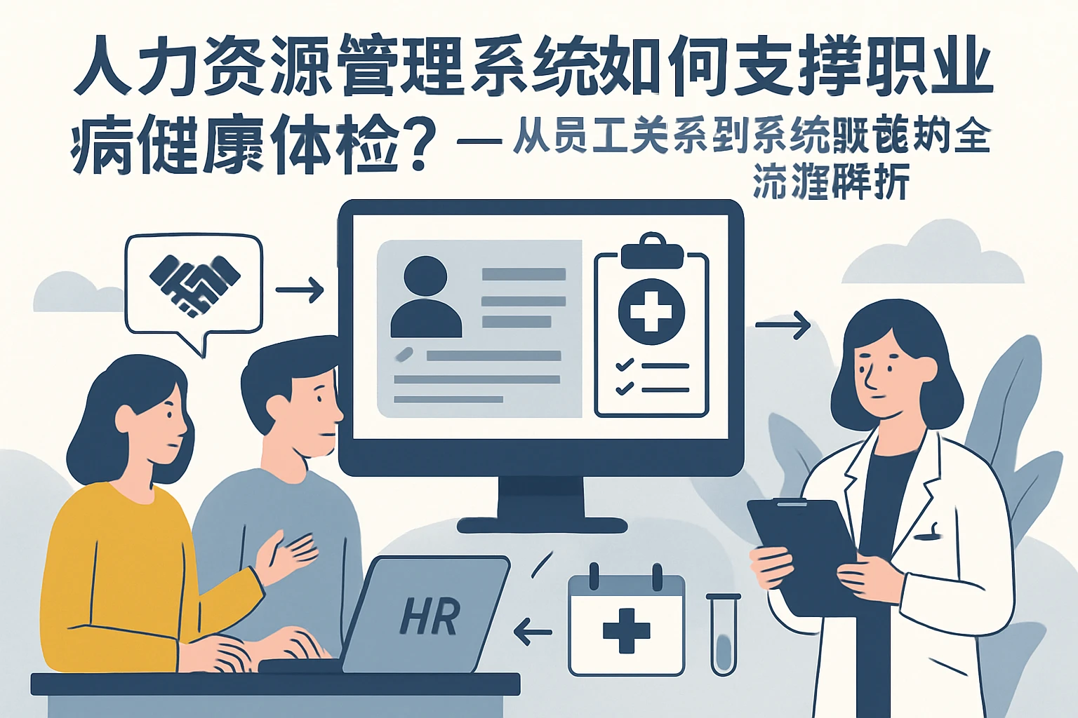 人力资源管理系统如何支撑职业病健康体检？——从员工关系到系统赋能的全流程解析