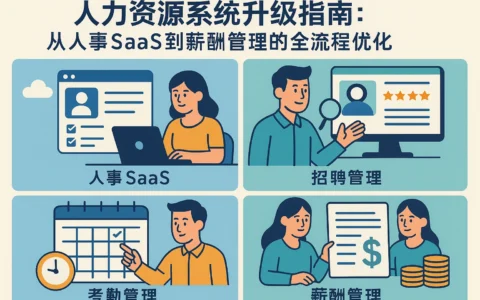 人力资源系统升级指南：从人事SaaS到薪酬管理的全流程优化