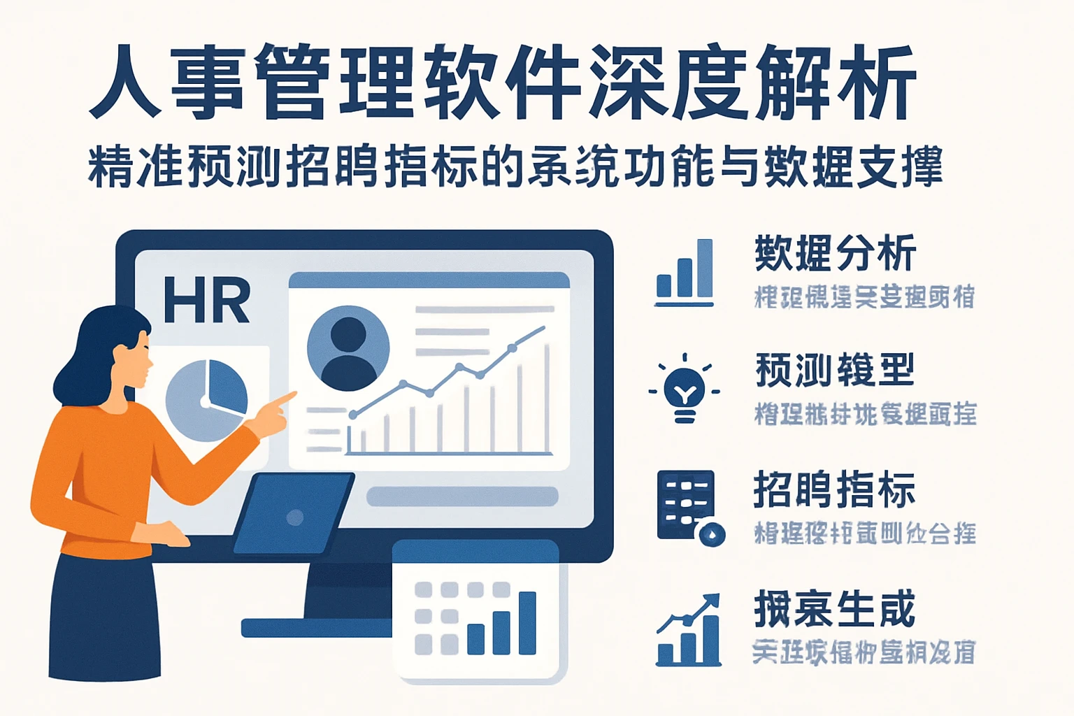 人事管理软件深度解析：精准预测招聘指标的系统功能与数据支撑