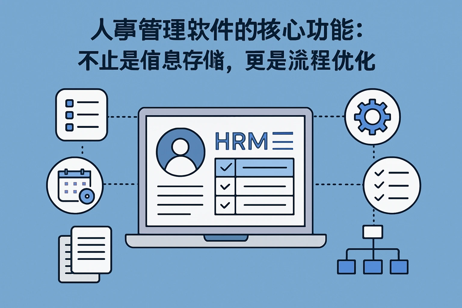 1.2 人事管理软件的核心功能：不止是信息存储，更是流程优化