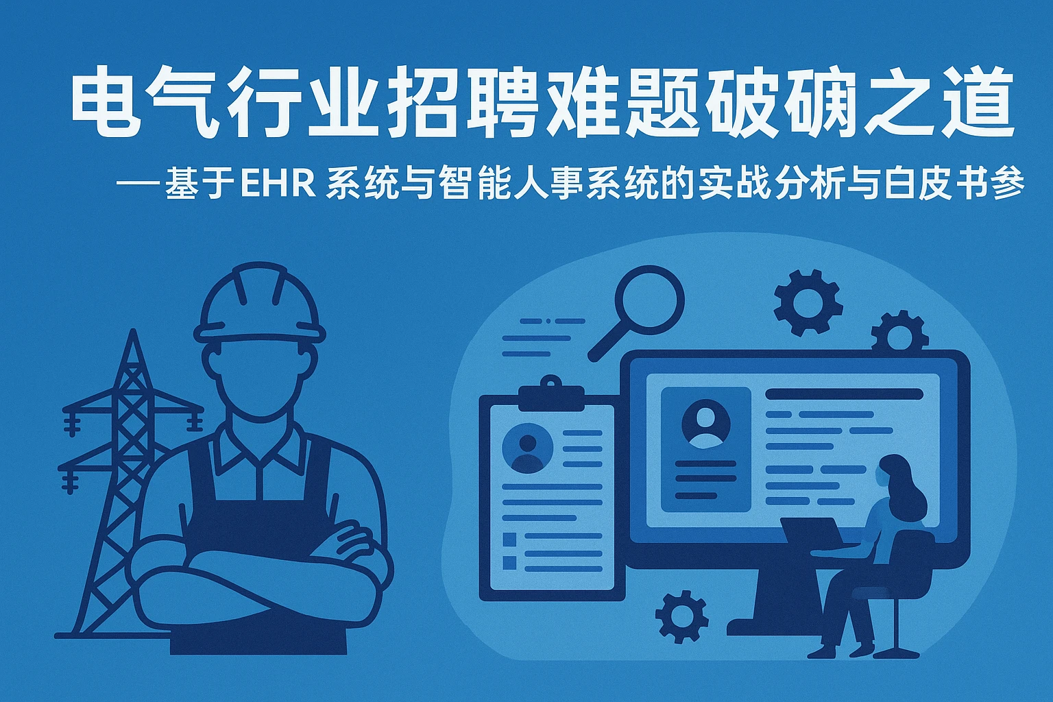 电气行业招聘难题破解之道——基于ehr系统与智能人事系统的实战分析与白皮书参考