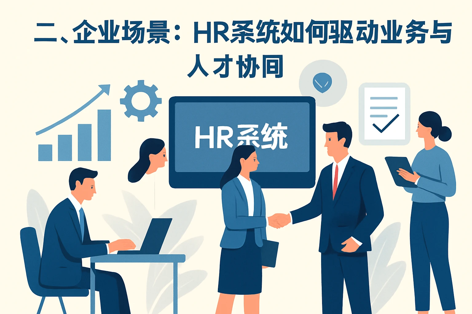 二、企业场景：HR系统如何驱动业务与人才协同