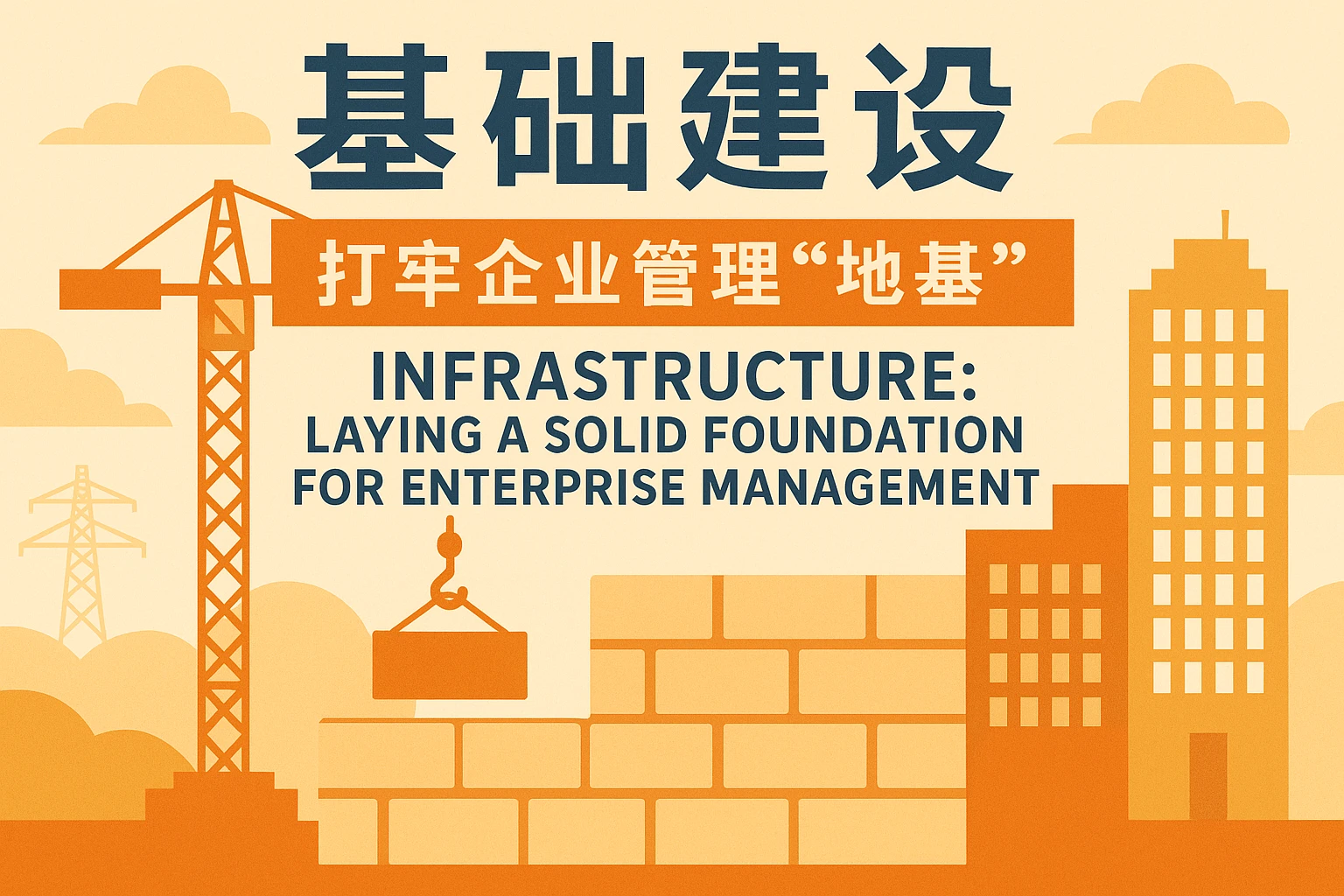 基础建设：打牢企业管理“地基”