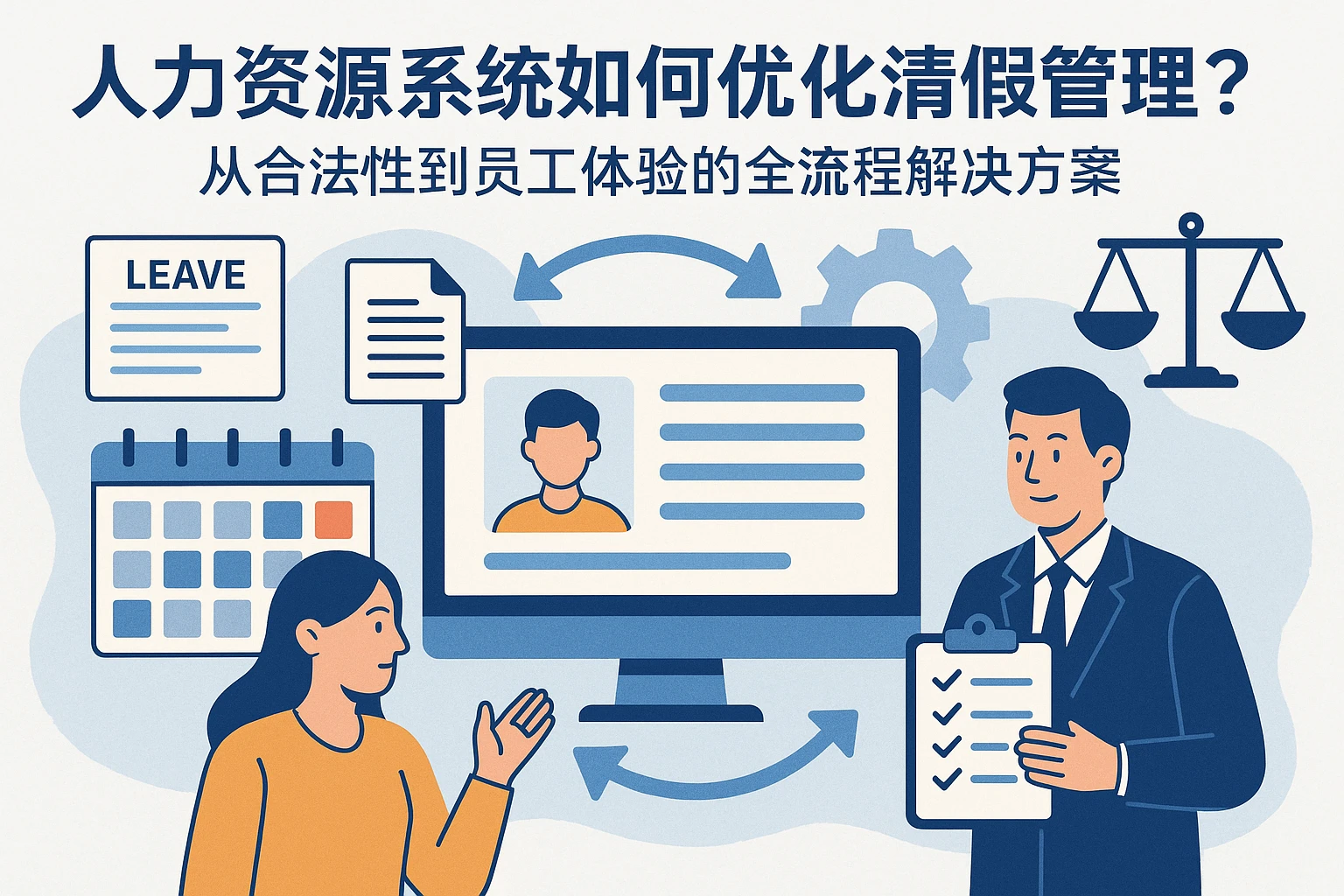 人力资源系统如何优化请假管理？从合法性到员工体验的全流程解决方案