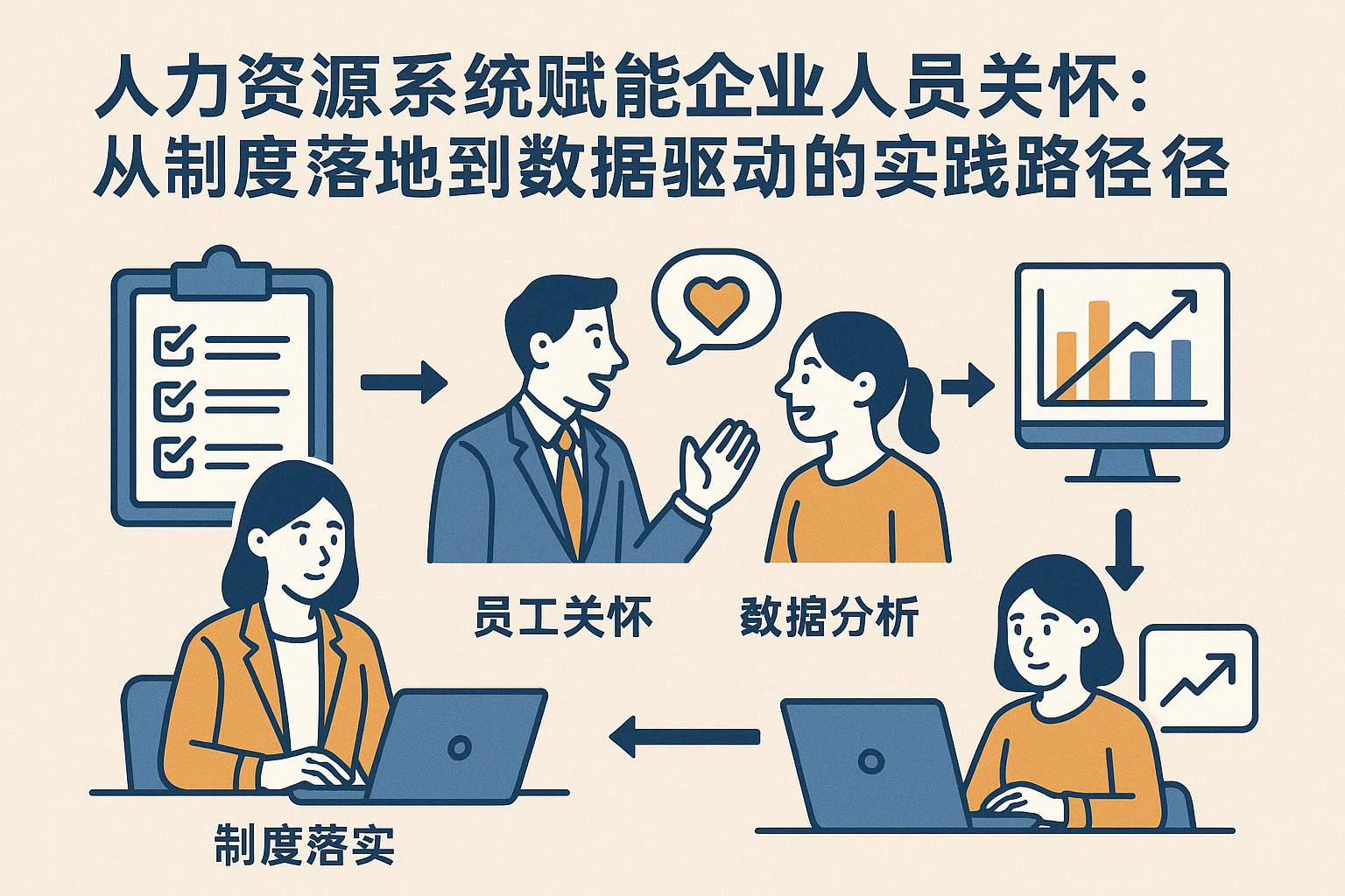人力资源系统赋能企业人员关怀：从制度落地到数据驱动的实践路径