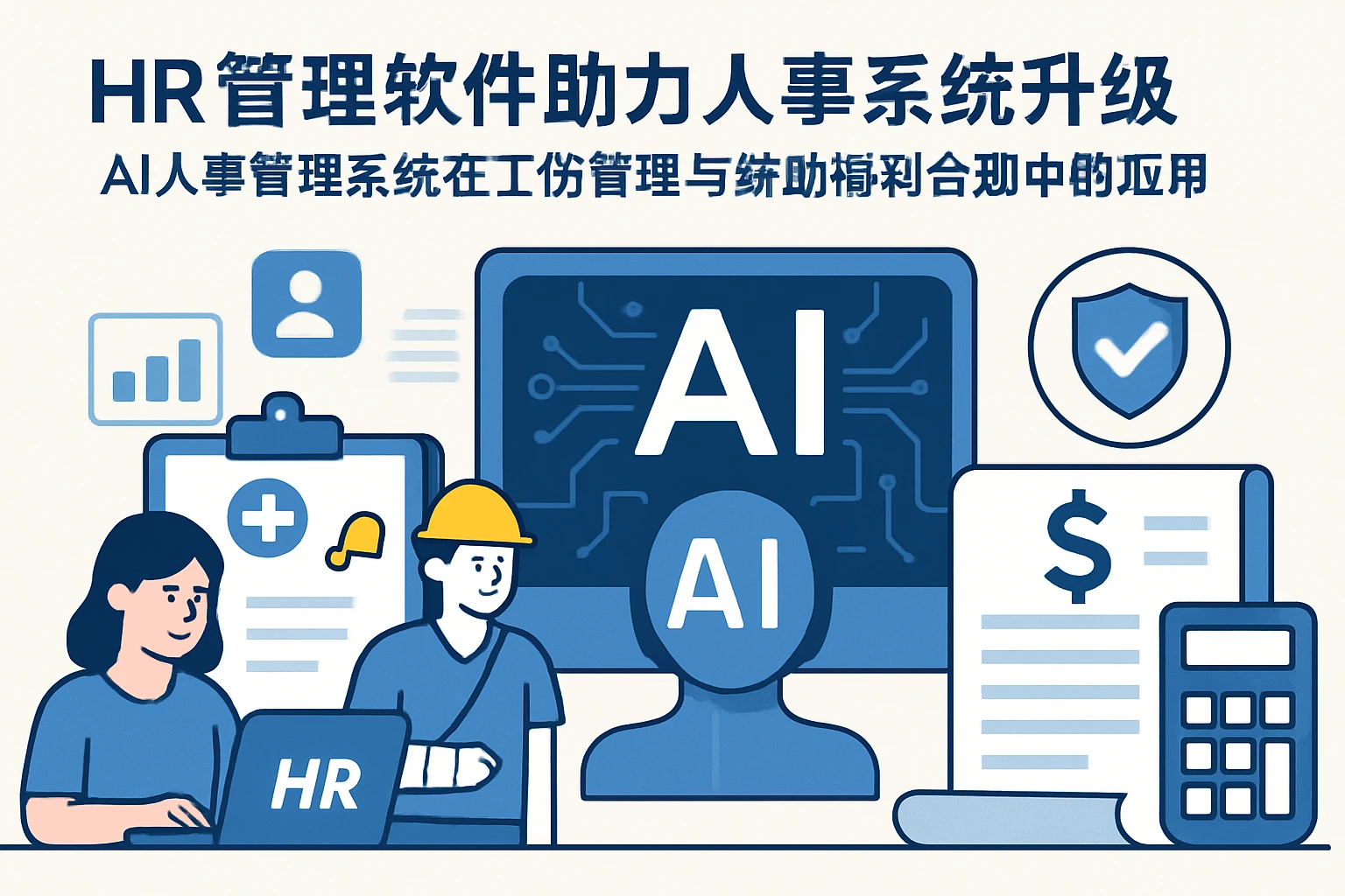 HR管理软件助力人事系统升级：AI人事管理系统在工伤管理与薪酬福利合规中的应用