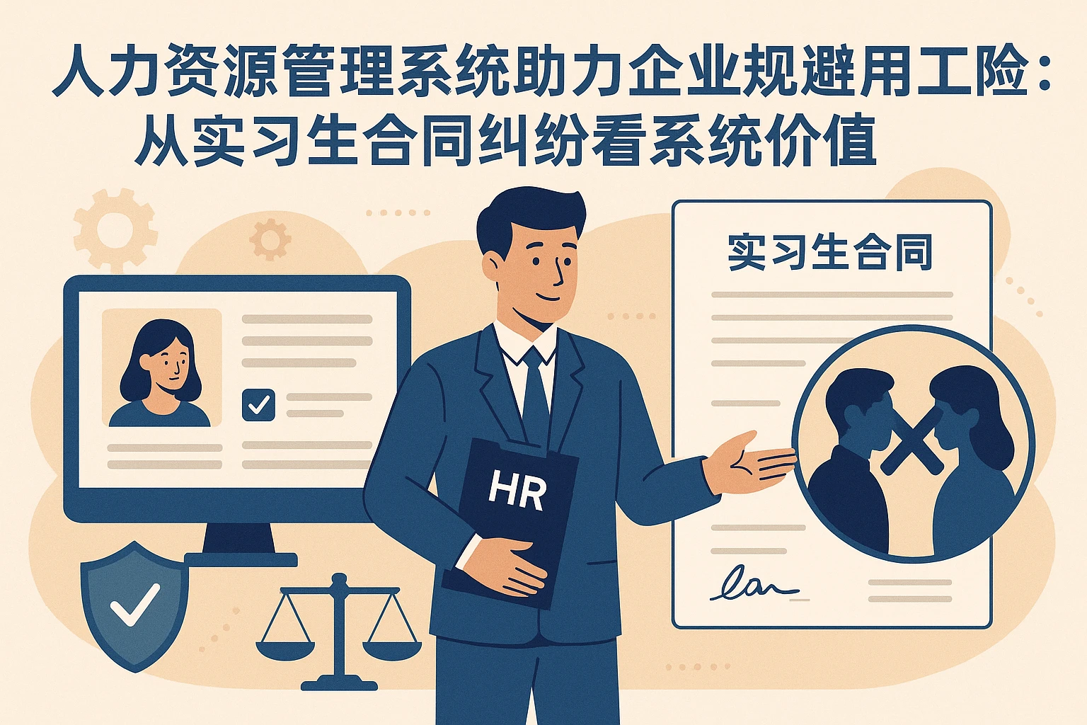 人力资源管理系统助力企业规避用工风险：从实习生合同纠纷看系统价值
