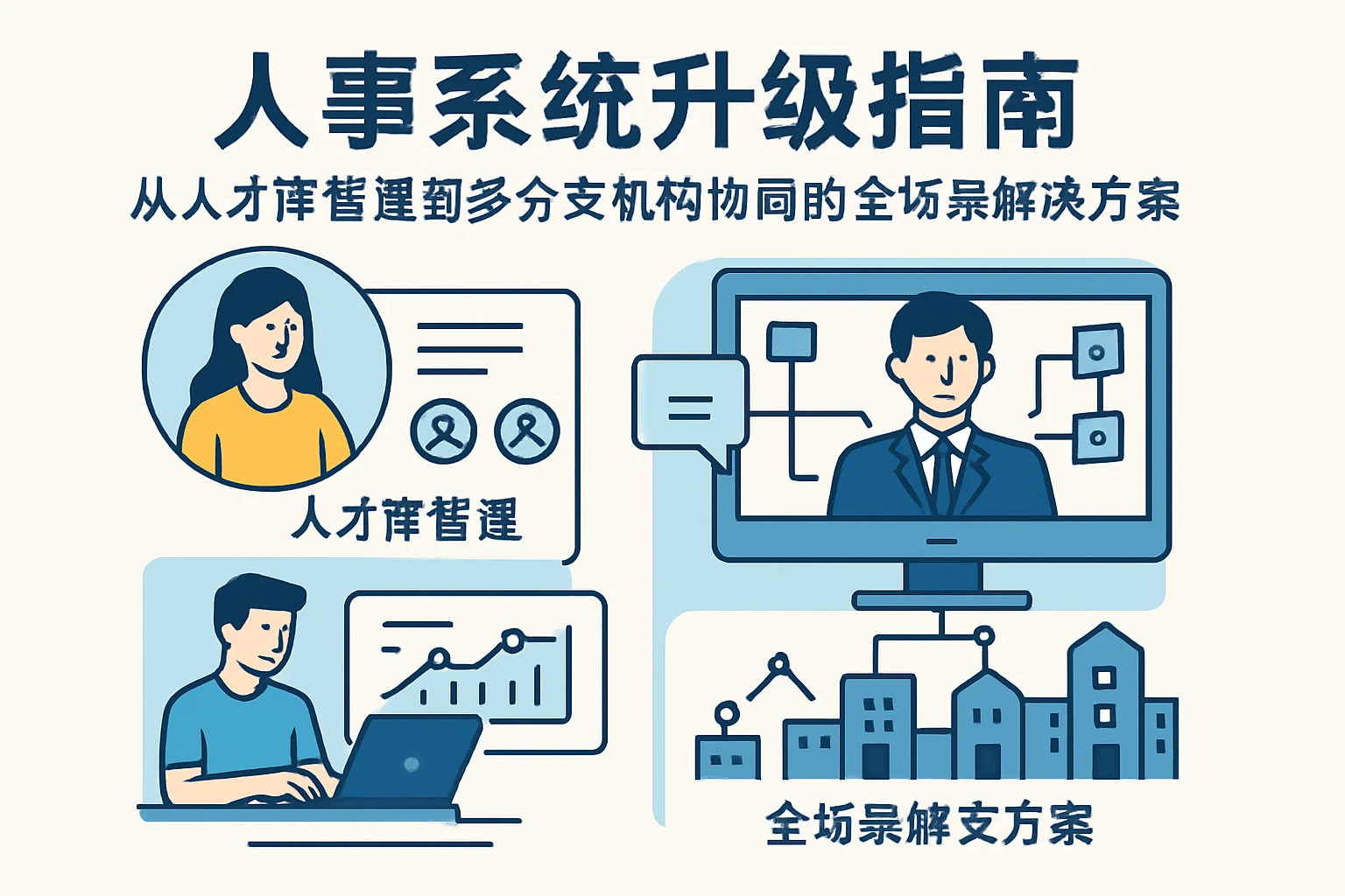 人事系统升级指南：从人才库管理到多分支机构协同的全场景解决方案