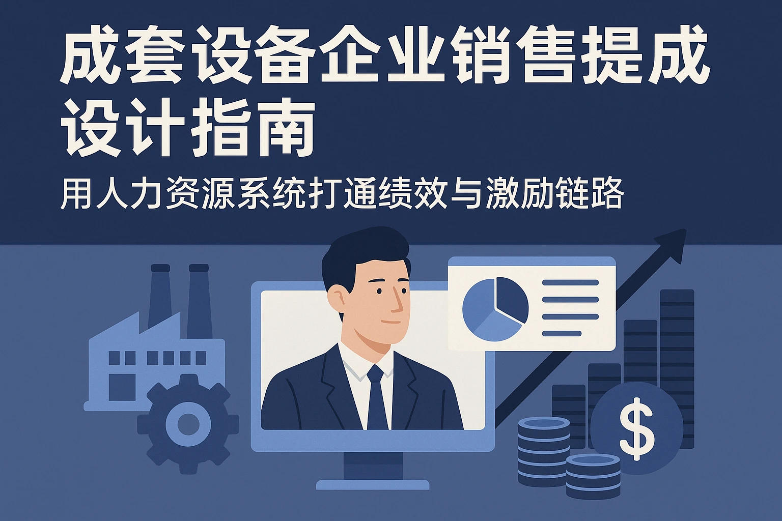 成套设备企业销售提成设计指南：用人力资源系统打通绩效与激励链路