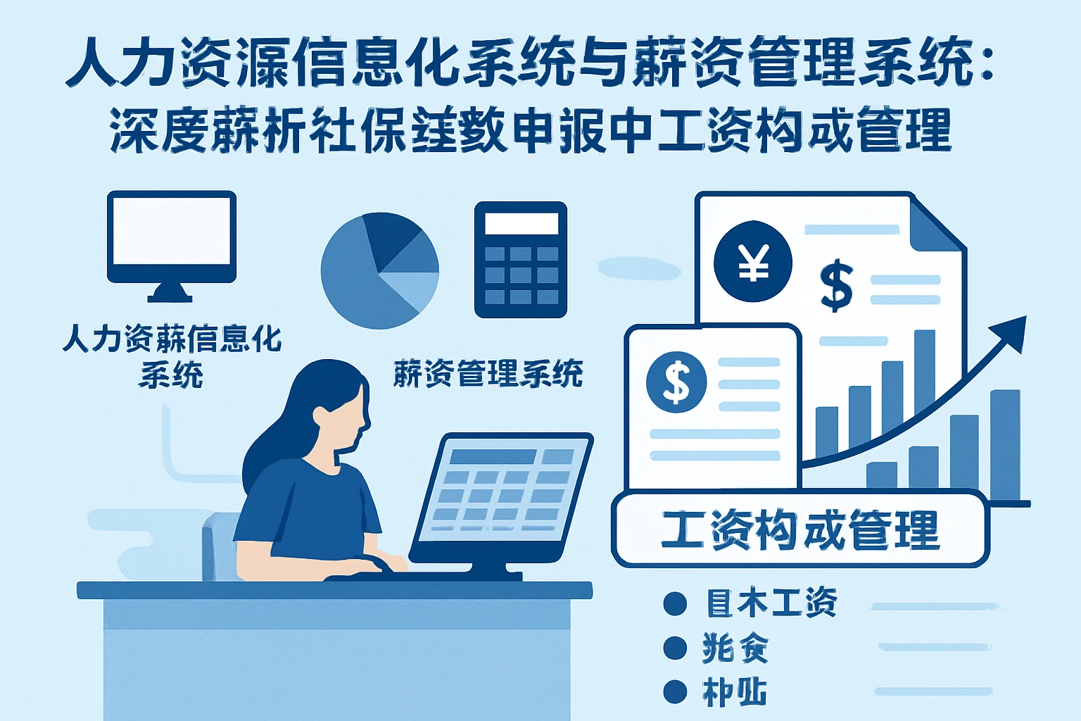 人力资源信息化系统与薪资管理系统：深度解析社保基数申报中工资构成管理