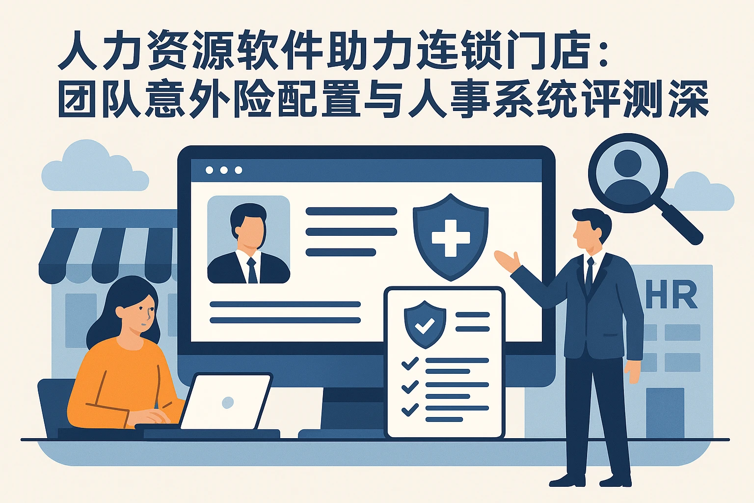 人力资源软件助力连锁门店：团队意外险配置与人事系统评测深度解析