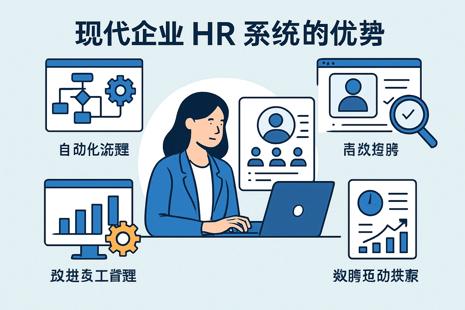 现代企业HR系统的优势
