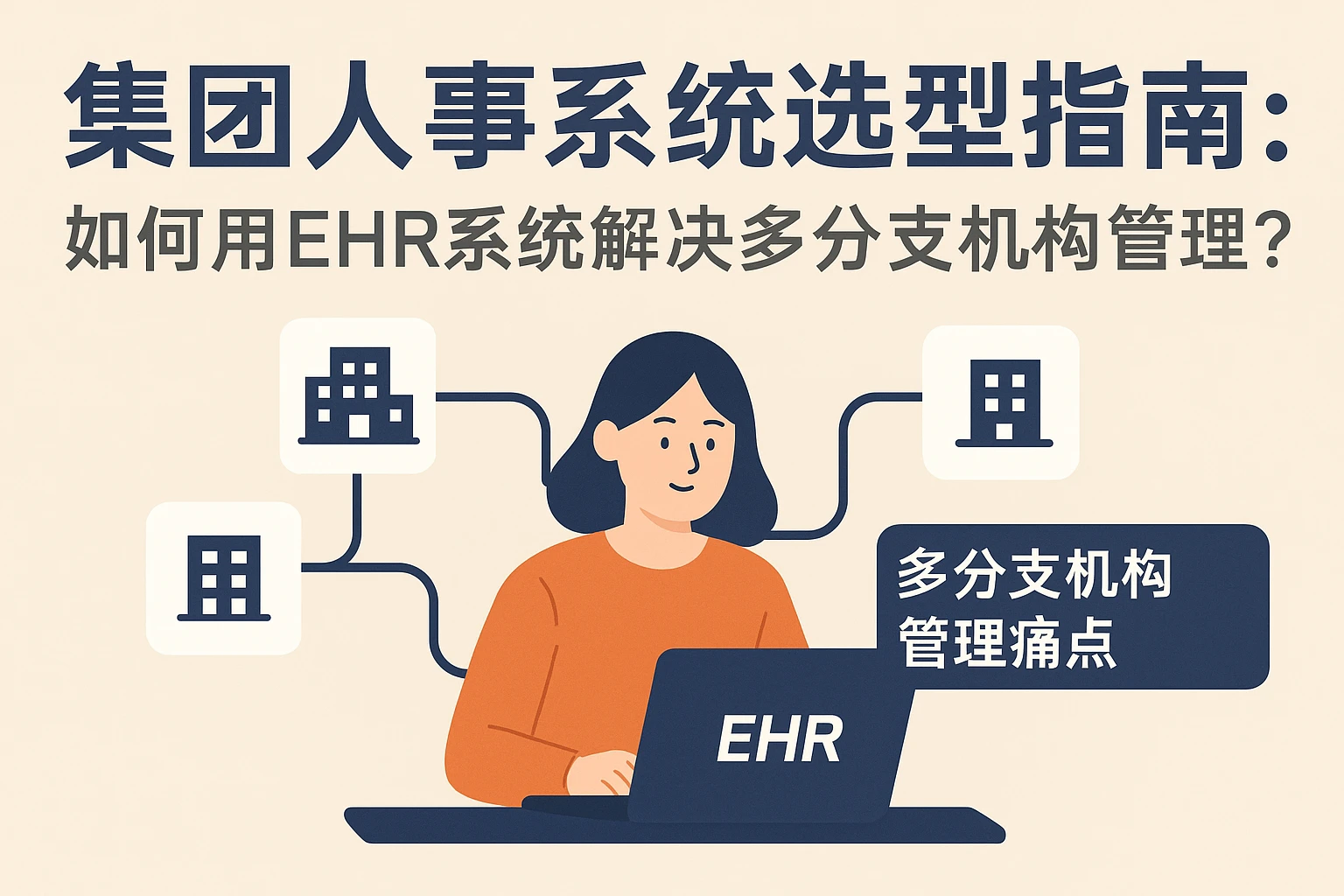 集团人事系统选型指南：如何用EHR系统解决多分支机构管理痛点？