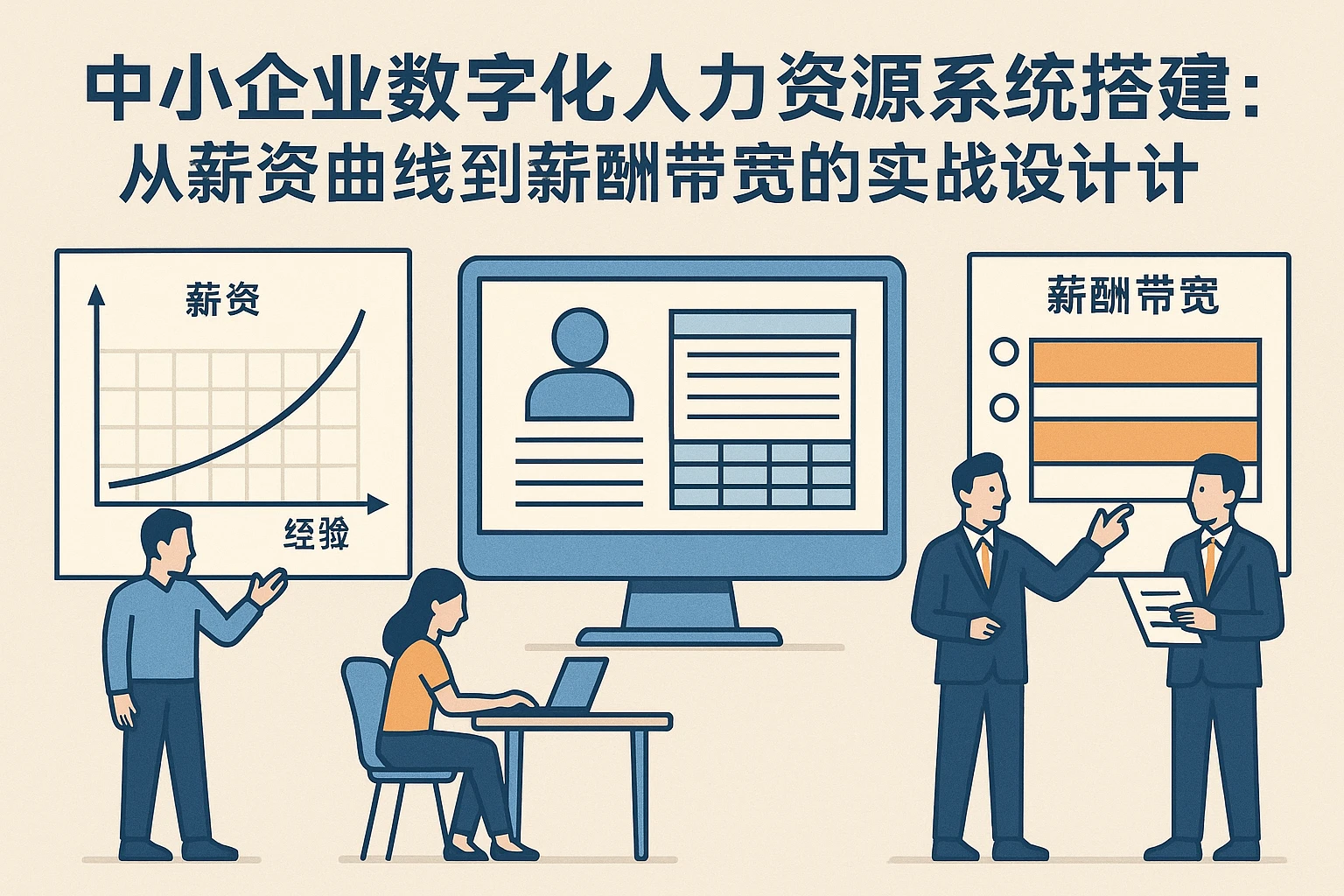 中小企业数字化人力资源系统搭建指南：从薪资曲线到薪酬带宽的实战设计