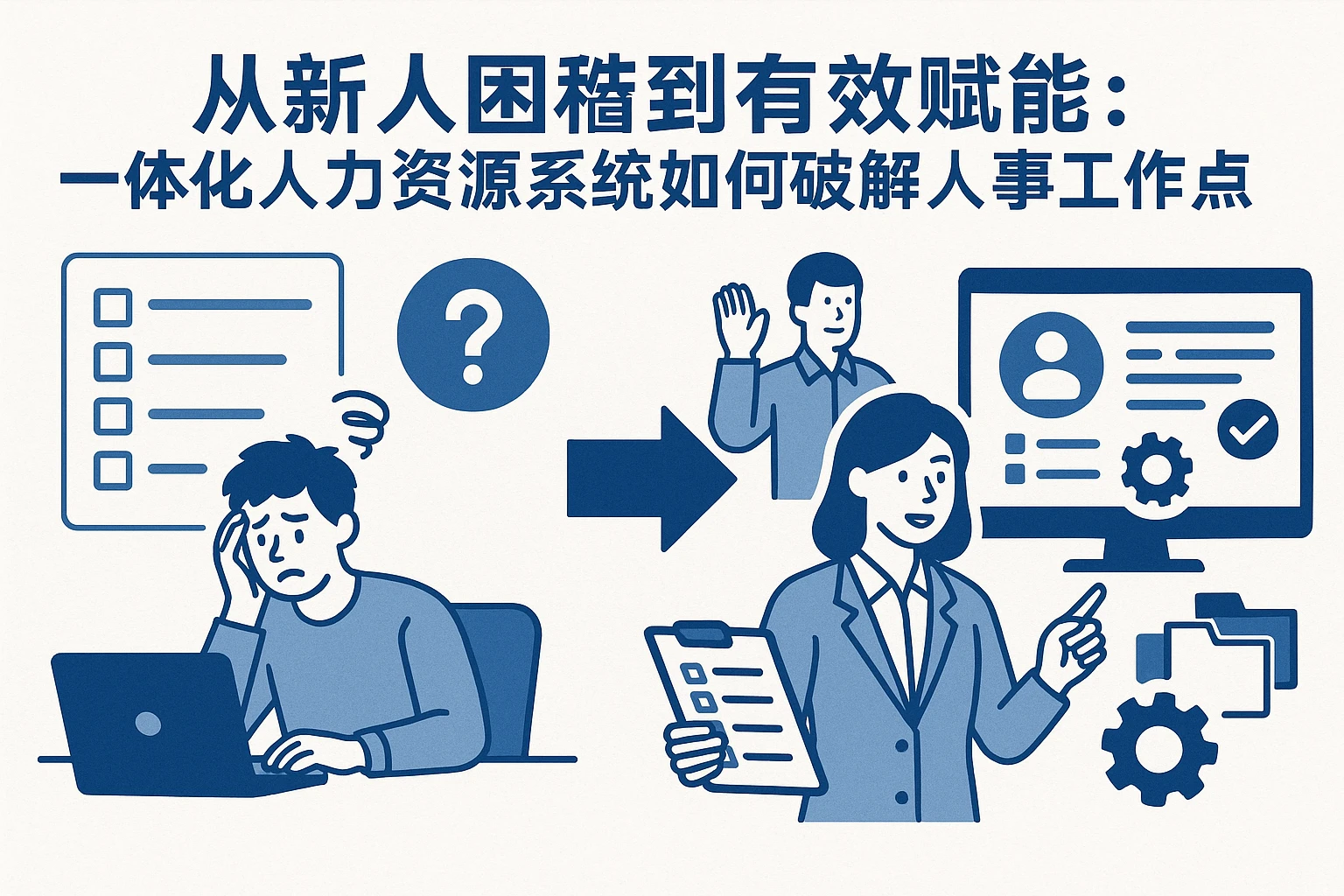从新人困境到高效赋能：一体化人力资源系统如何破解人事工作痛点