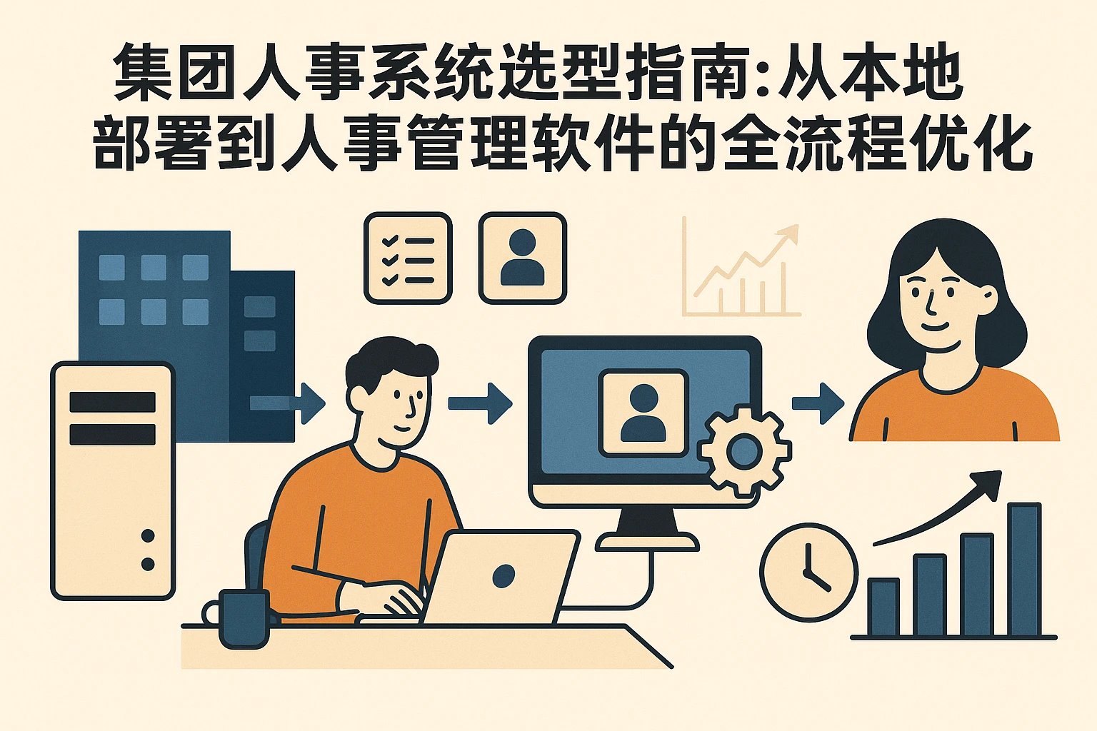 集团人事系统选型指南：从本地部署到人事管理软件的全流程优化