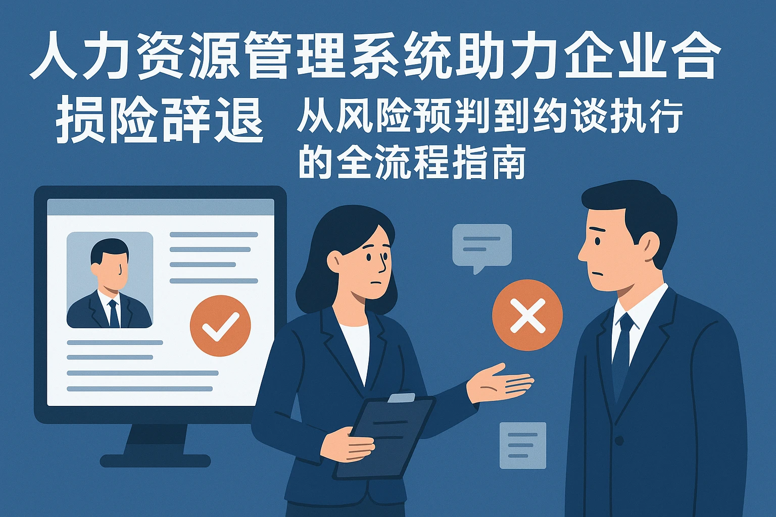 人力资源管理系统助力企业合规辞退:从风险预判到约谈执行的全流程指南