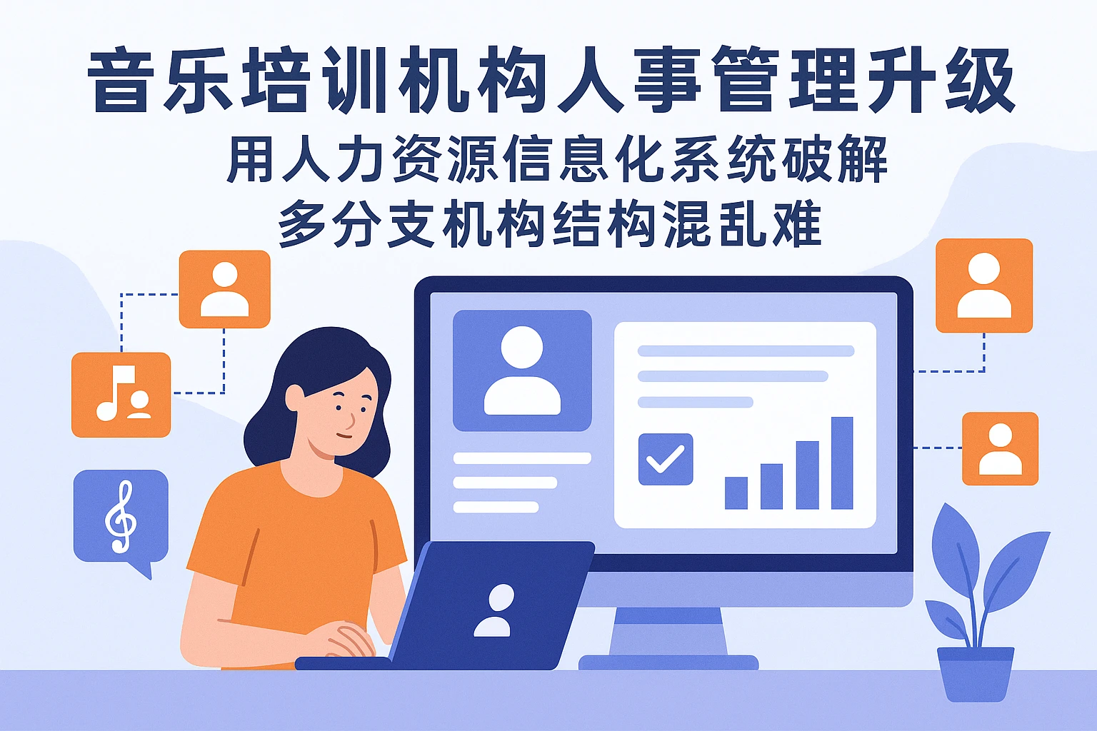 音乐培训机构人事管理升级：用人力资源信息化系统破解多分支机构结构混乱难题