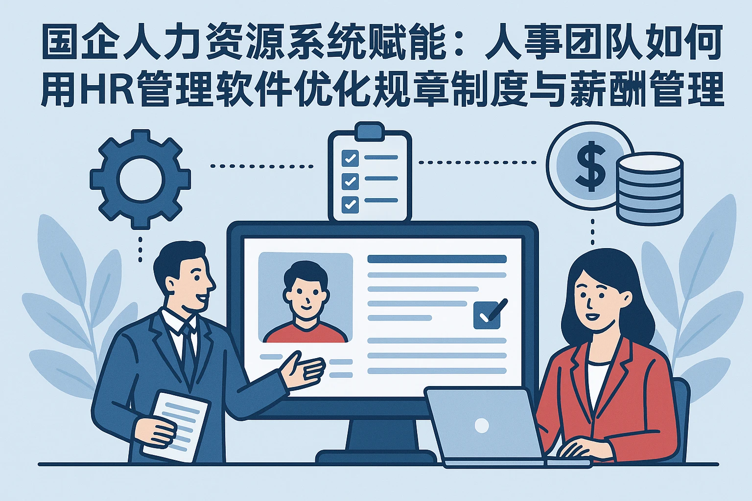 国企人力资源系统赋能：人事团队如何用HR管理软件优化规章制度与薪酬福利管理