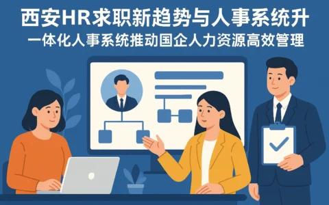 西安HR求职新趋势与人事系统升级：一体化人事系统推动国企人力资源高效管理