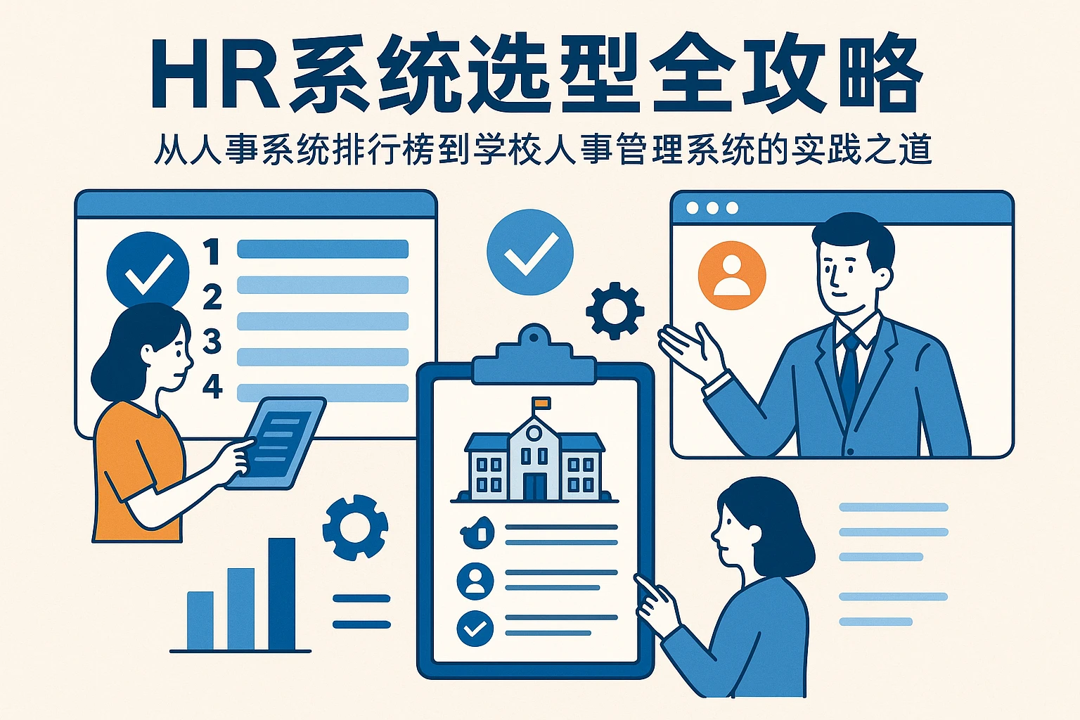 HR系统选型全攻略：从人事系统排行榜到学校人事管理系统的实践之道
