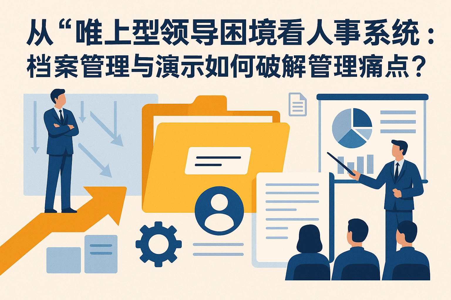 从“唯上型”领导困境看人事系统的价值：档案管理与演示如何破解管理痛点？